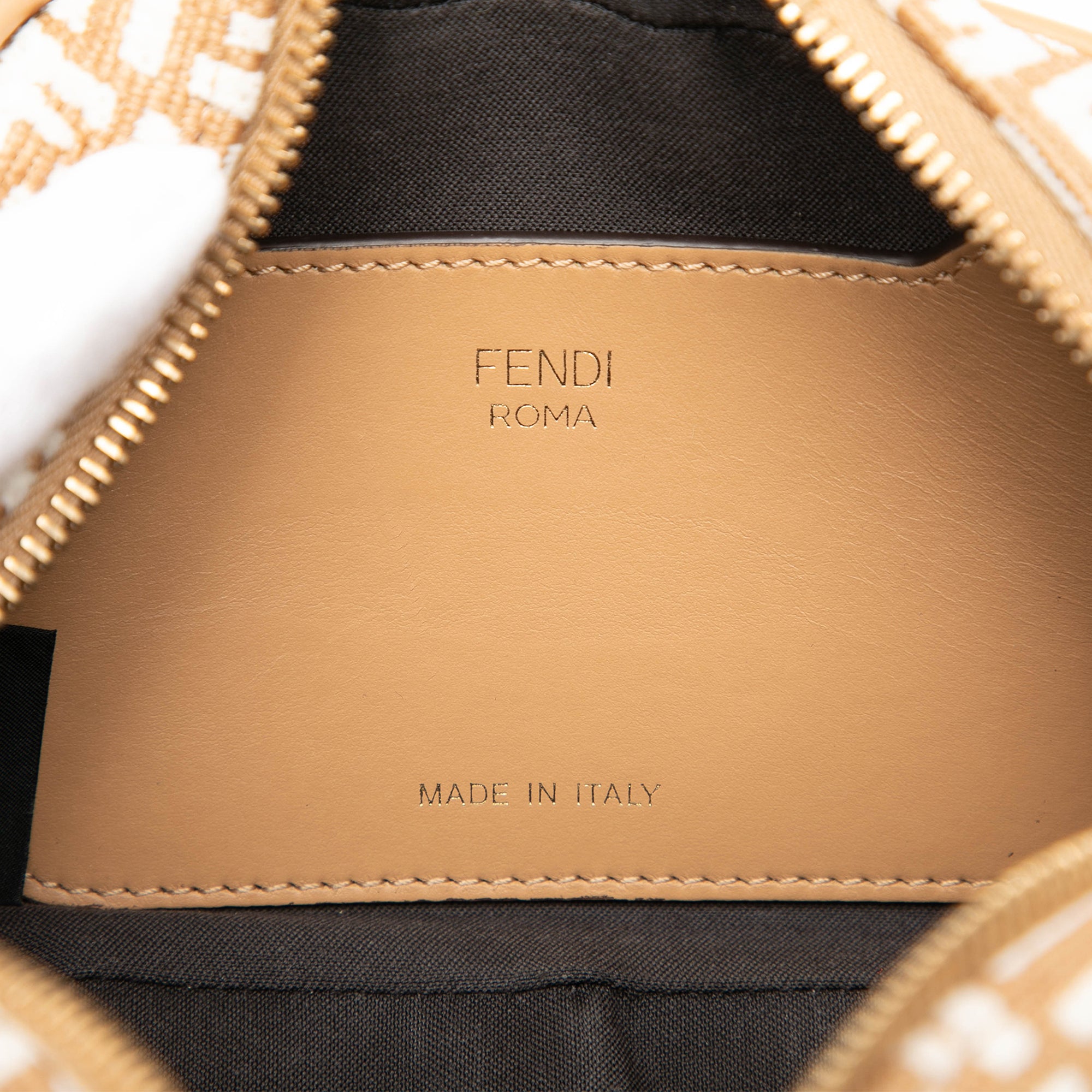Mini Raffia FF 1974 Camera Bag - Image 5