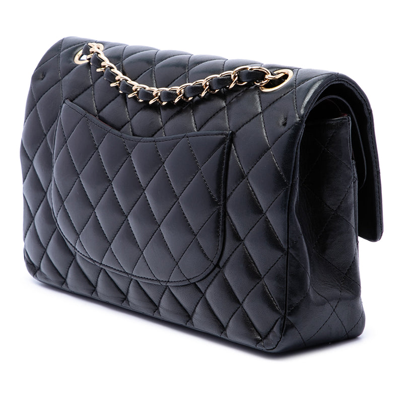Medium Classic Lambskin Double Flap - Image 2