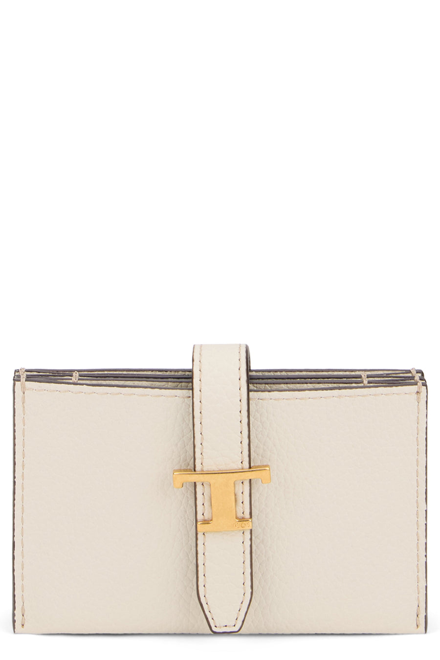 Tods Calfskin Wallet — White