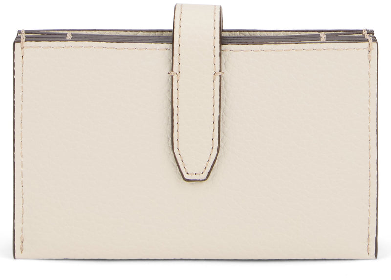 Tods Calfskin Wallet — White