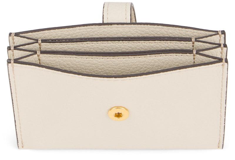 Tods Calfskin Wallet — White