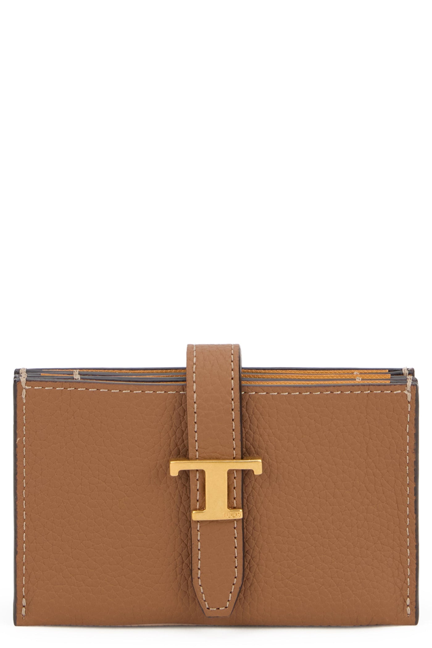 Tods Wallet — Camel Calfskin & Purses