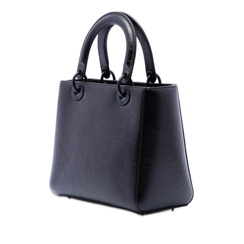 Medium Crinkled Calfskin Eiffel Tower Lady Dior - Image 2