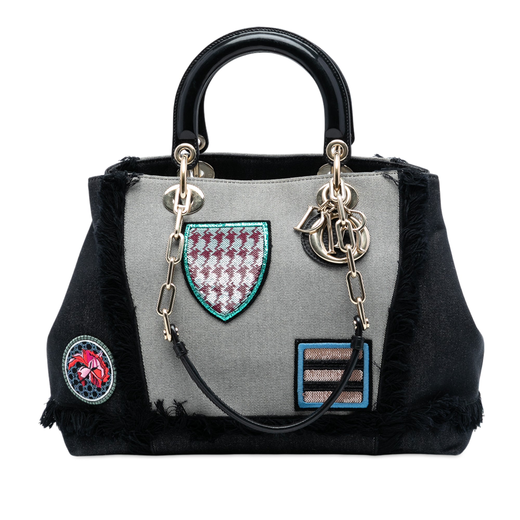 Denim Patch D Light Satchel - Image 1