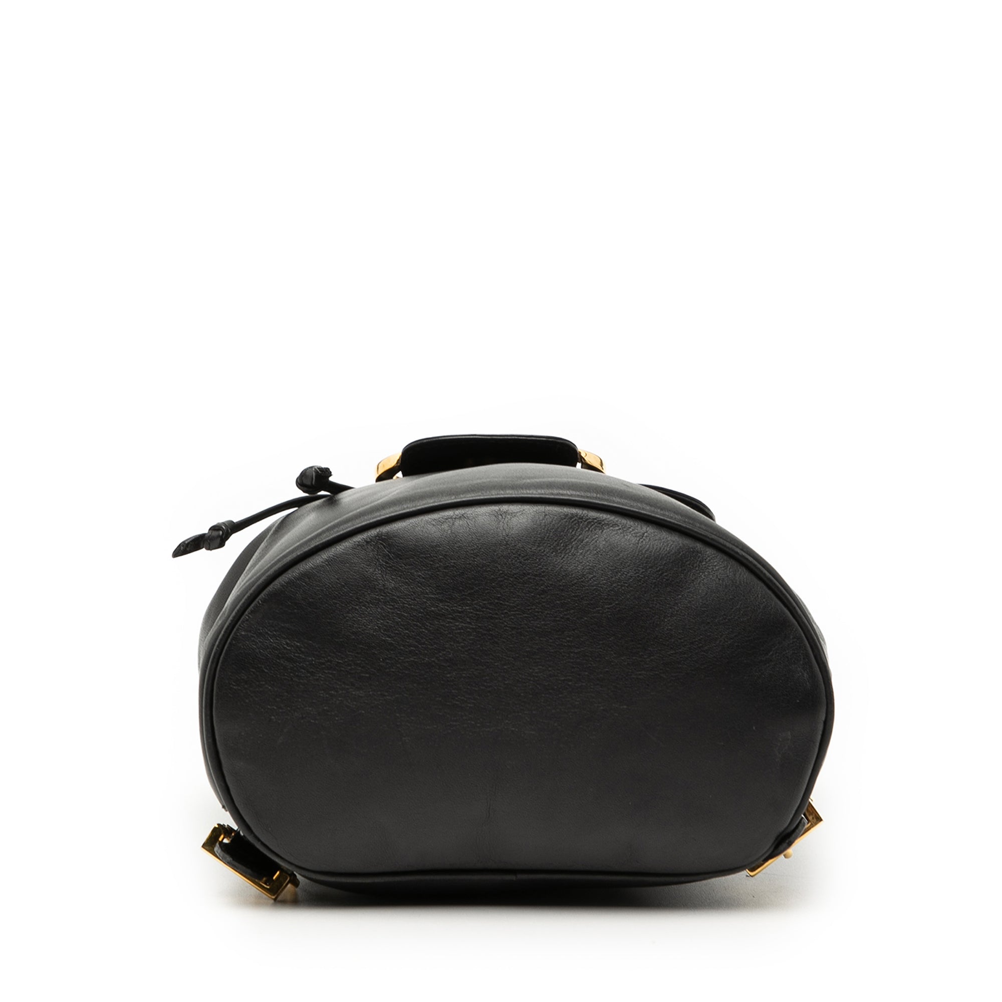 Leather Double Gancini Backpack - Image 3
