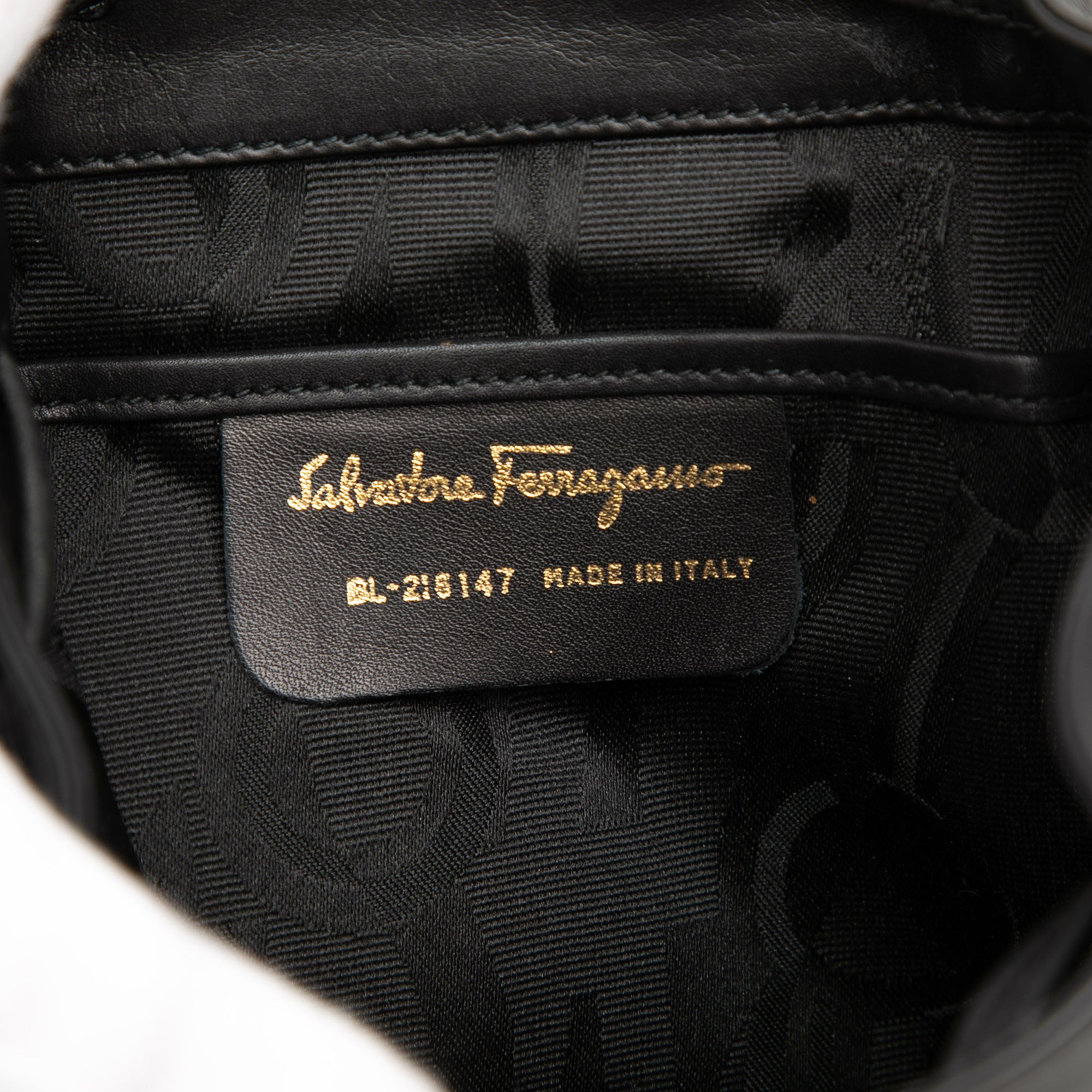 Leather Double Gancini Backpack - Image 5
