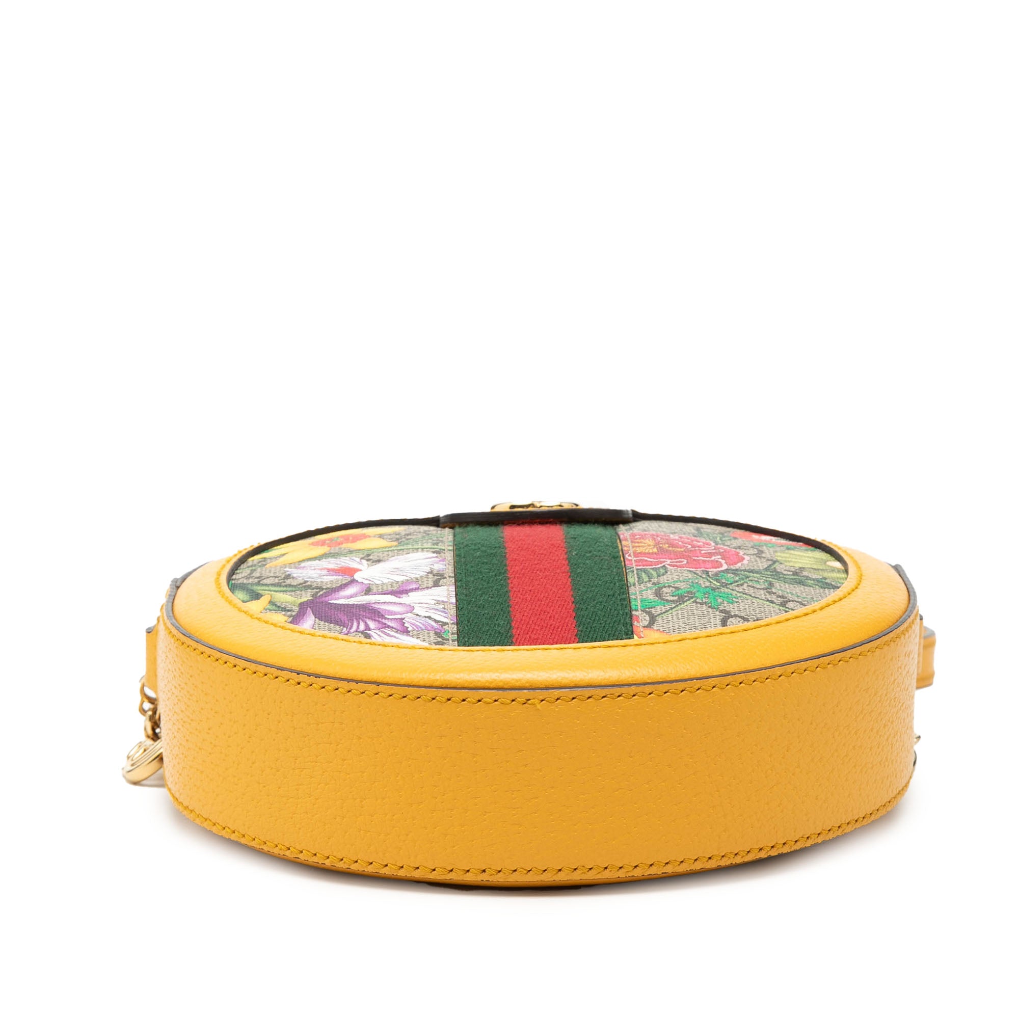 Mini GG Supreme Flora Ophidia Round Crossbody - Image 3