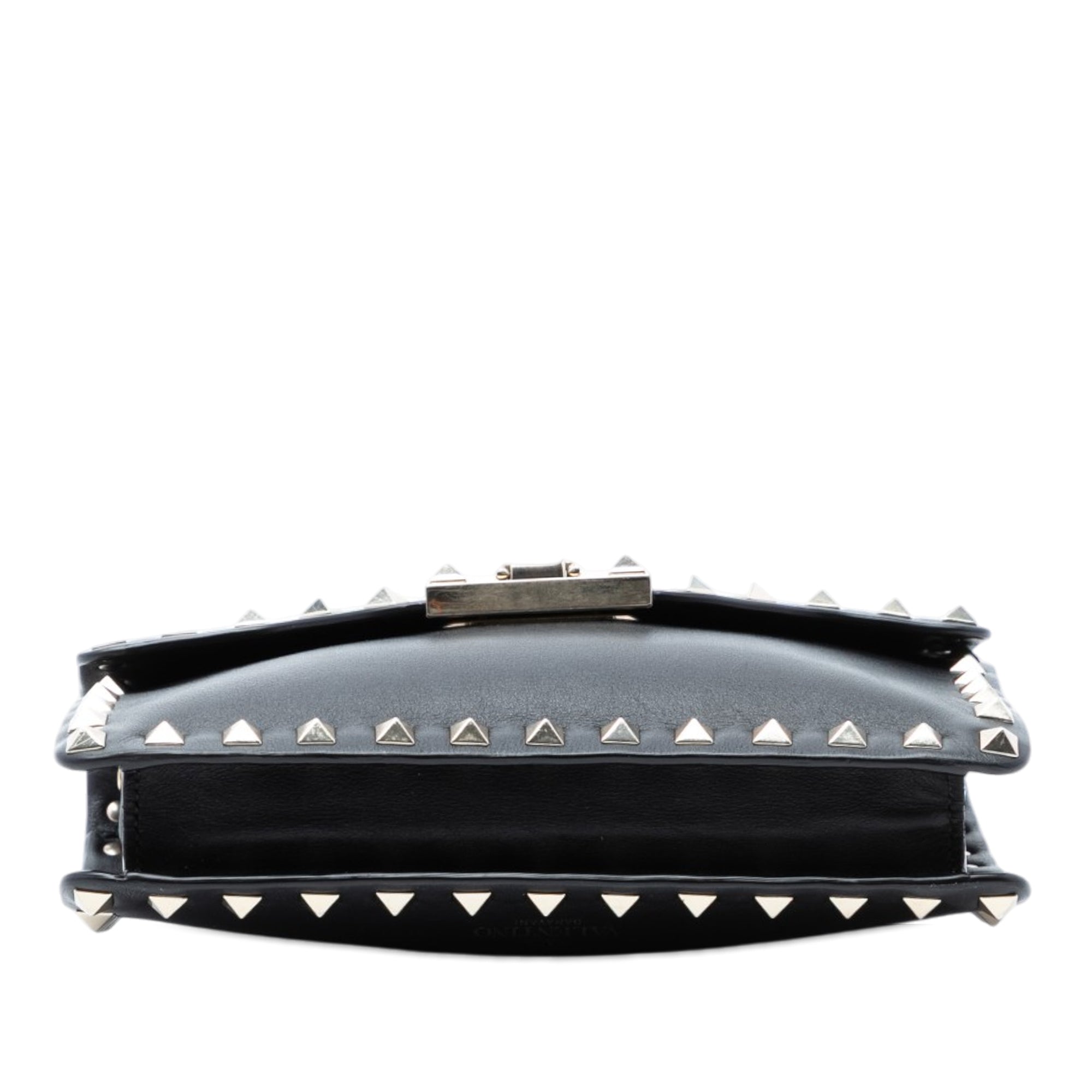 Small Leather Rockstud Flap Crossbody - Image 3