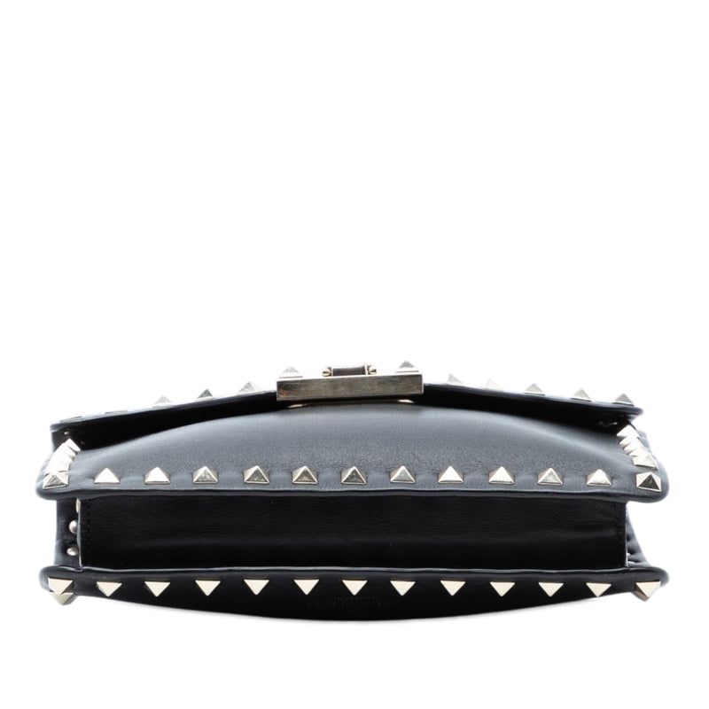 Small Leather Rockstud Flap Crossbody - Image 3