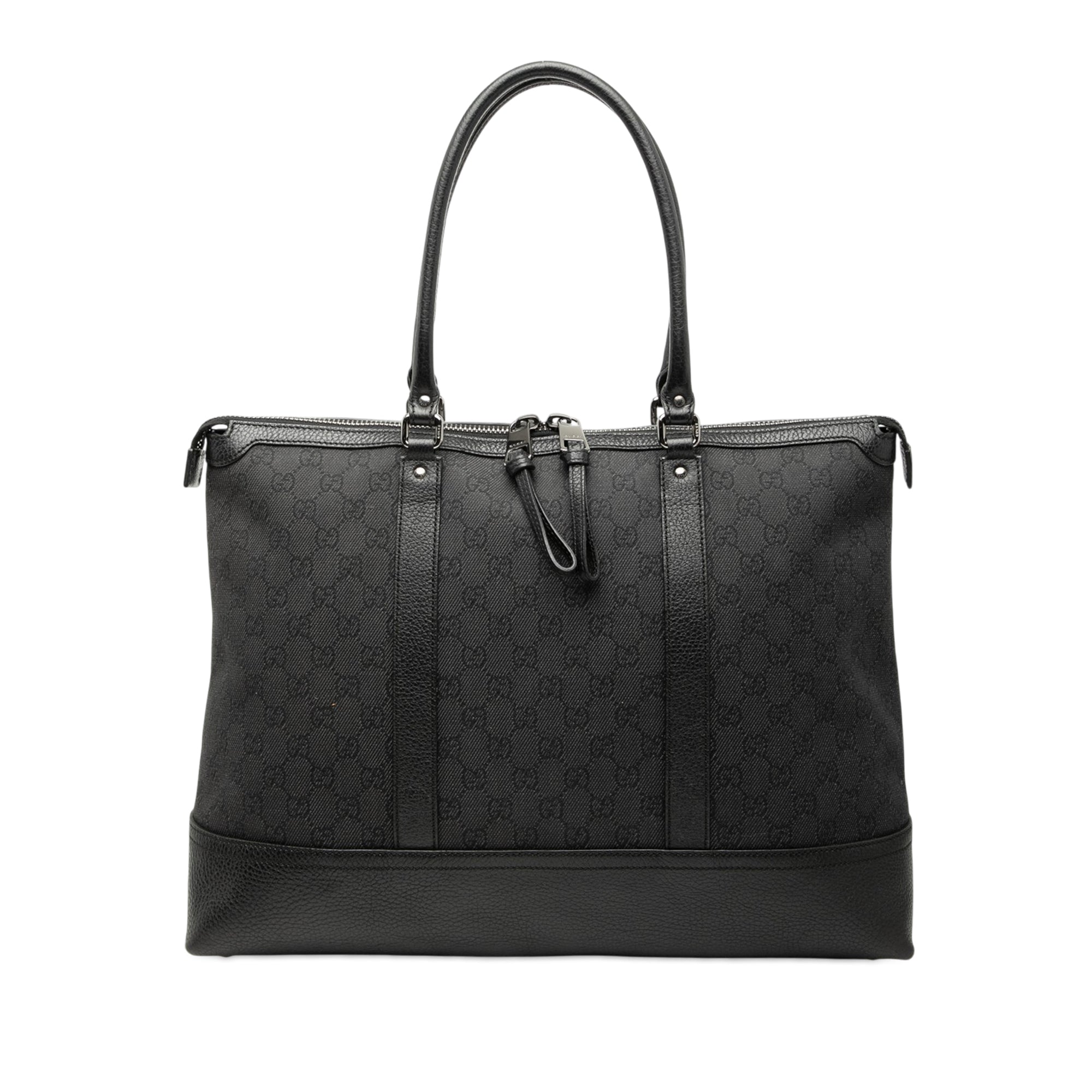 GG Denim Tote - Image 1