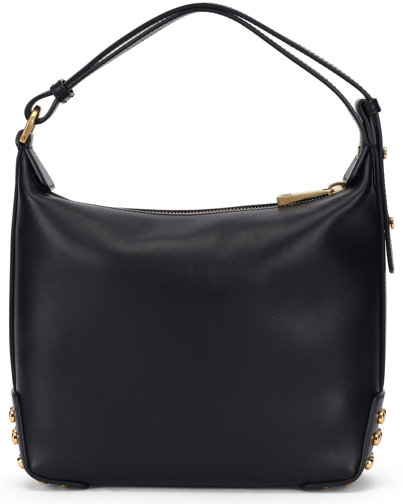 Tods Shoulder Bag — Black Leather