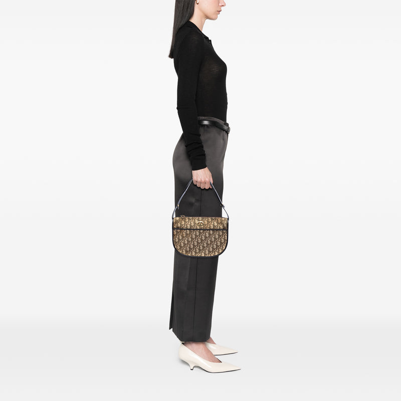Diorissimo Trotter Canvas Shoulder Bag - Image 7