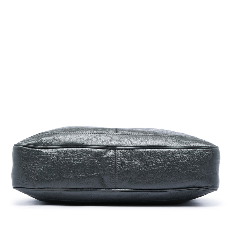 Mini Lambskin Motocross Classic Folder Business Bag - Image 3