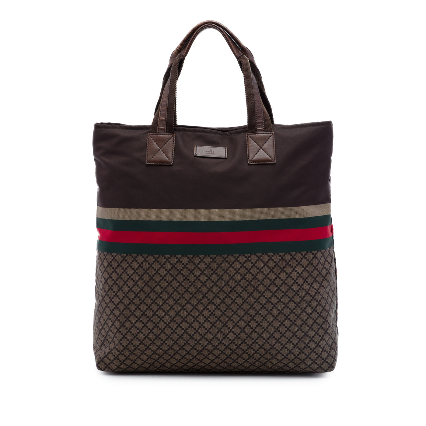 Diamante Nylon Web Tote - Image 1