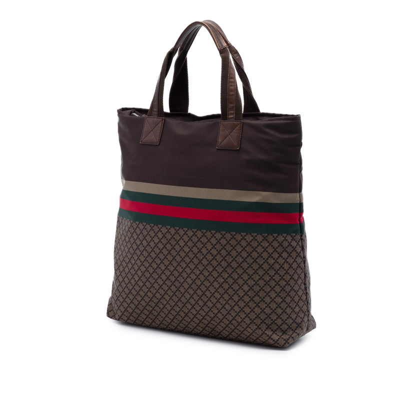 Diamante Nylon Web Tote - Image 2