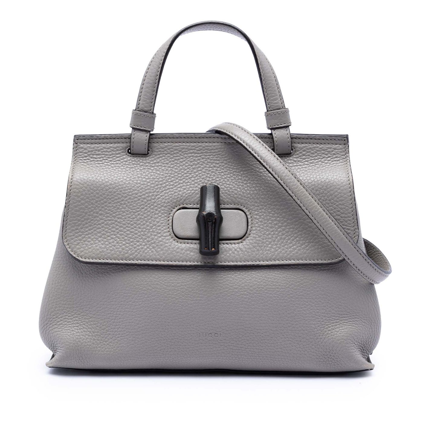 Small Calfskin Bamboo Daily Satchel - Image 1