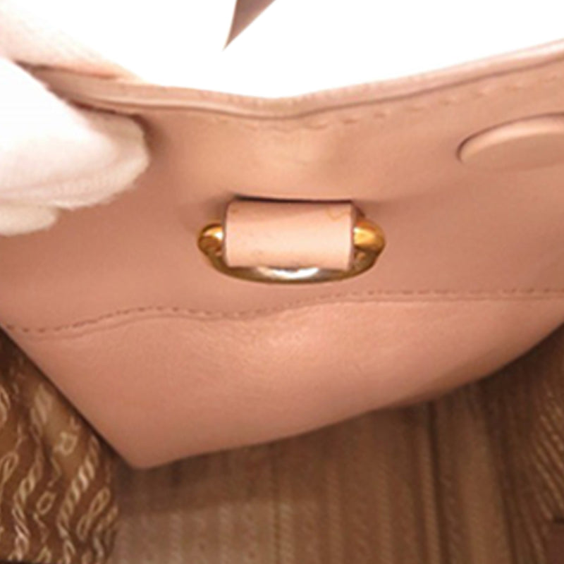 Medium Saffiano Cuir Monochrome Top Handle Tote - Image 15