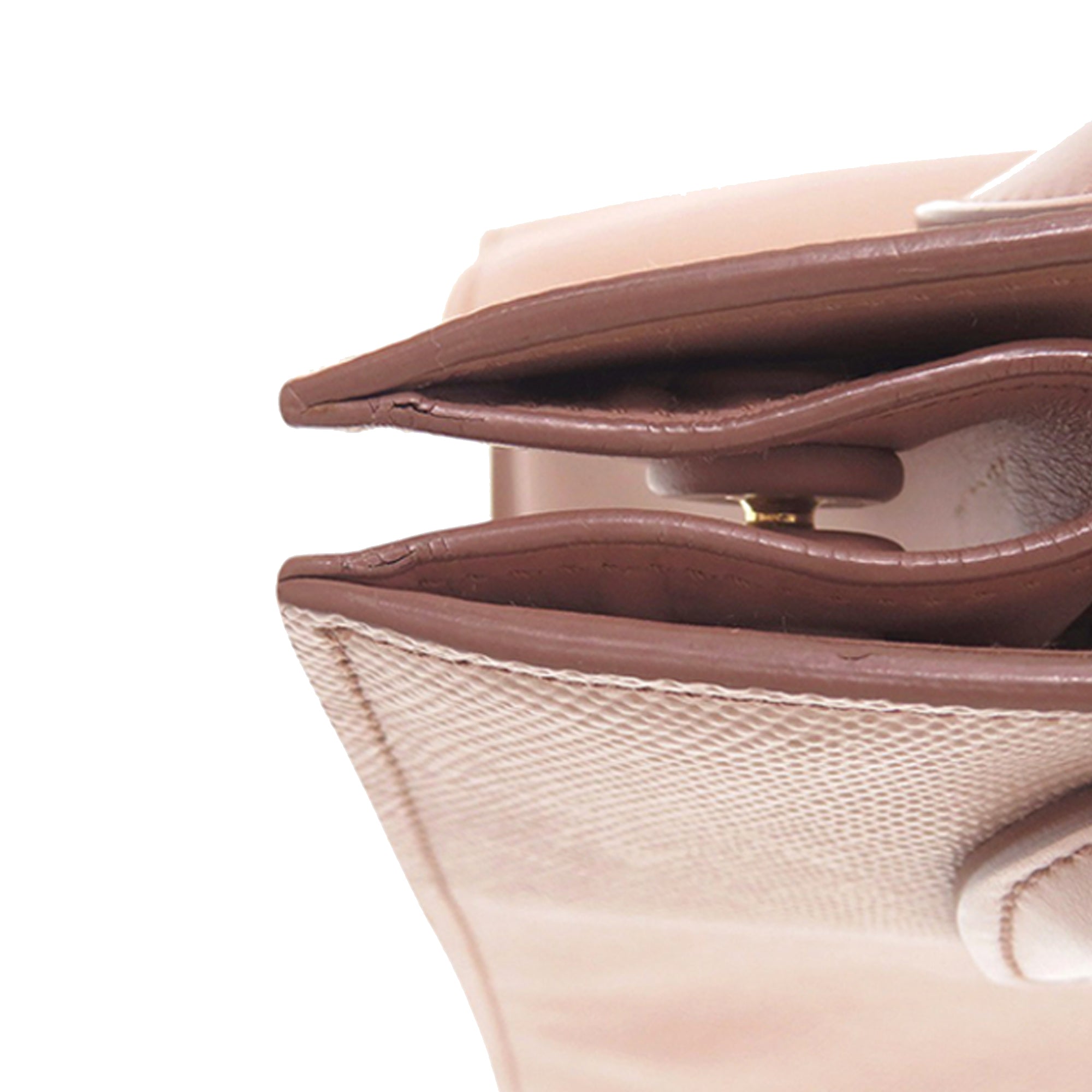 Medium Saffiano Cuir Monochrome Top Handle Tote - Image 17
