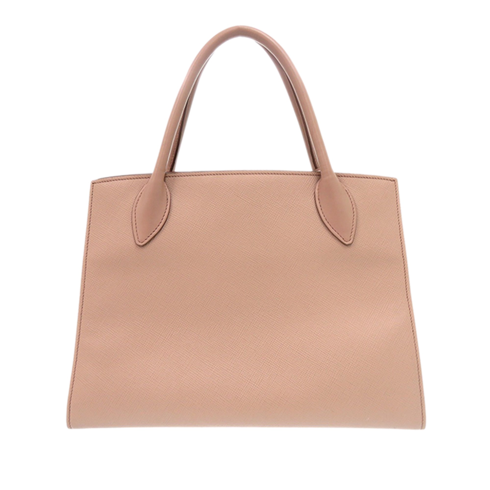 Medium Saffiano Cuir Monochrome Top Handle Tote - Image 2