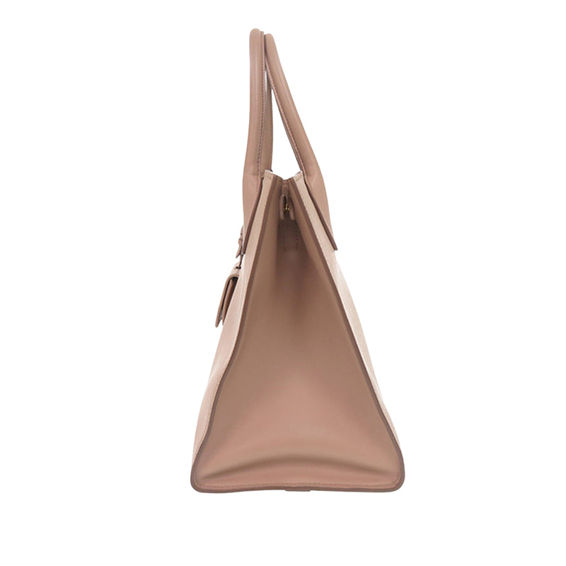 Medium Saffiano Cuir Monochrome Top Handle Tote - Image 3