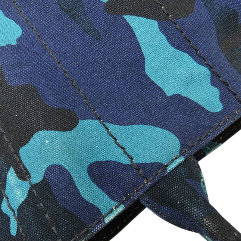Small Canvas Canapa Logo Camouflage Satchel - Image 13