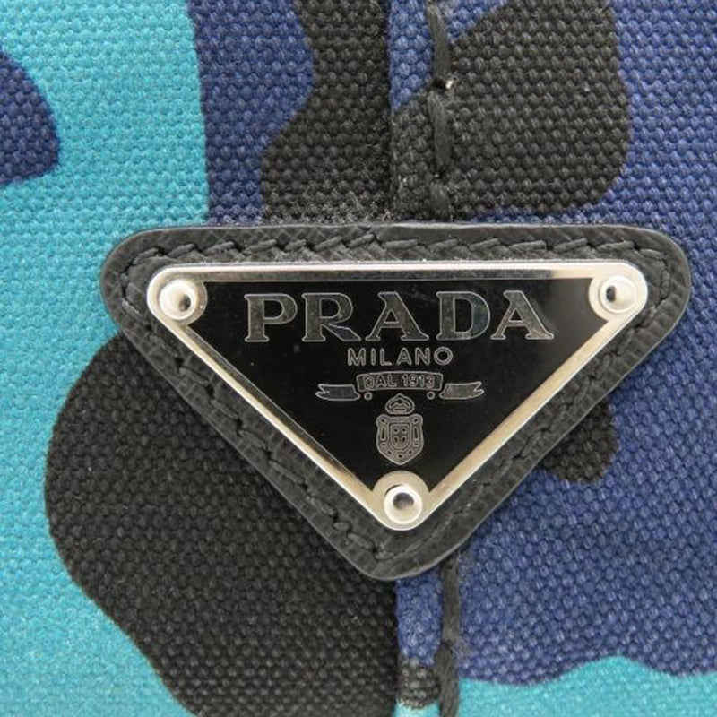 Small Canvas Canapa Logo Camouflage Satchel - Image 16