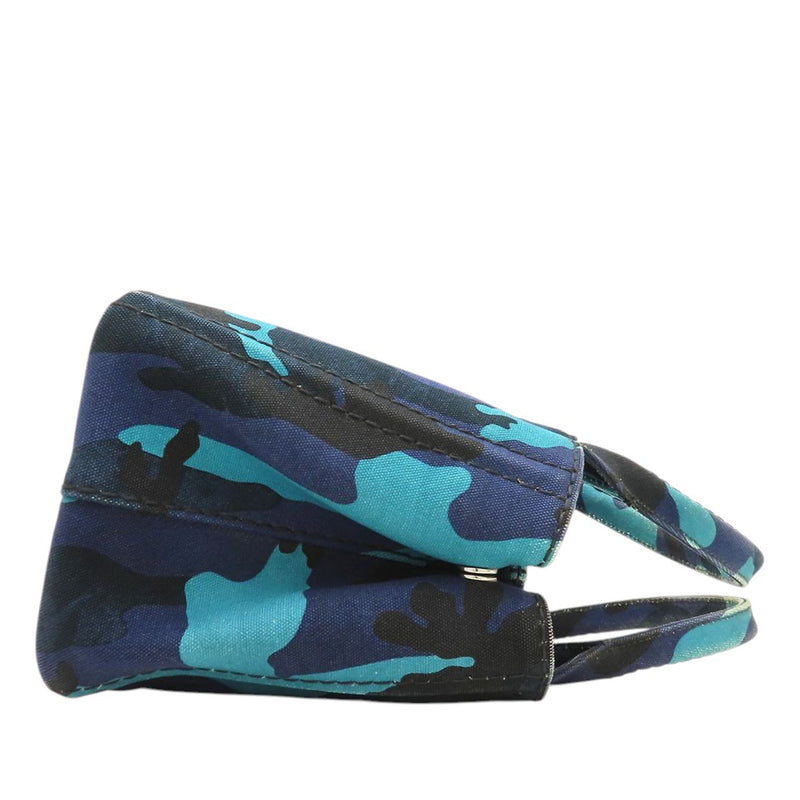 Small Canvas Canapa Logo Camouflage Satchel - Image 19