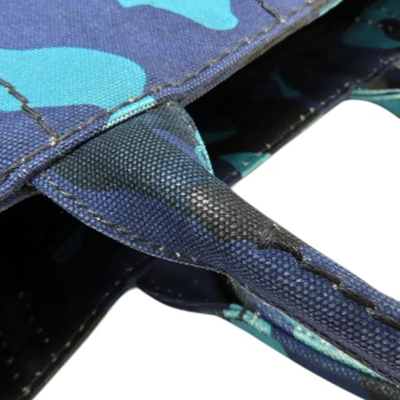 Small Canvas Canapa Logo Camouflage Satchel - Image 21