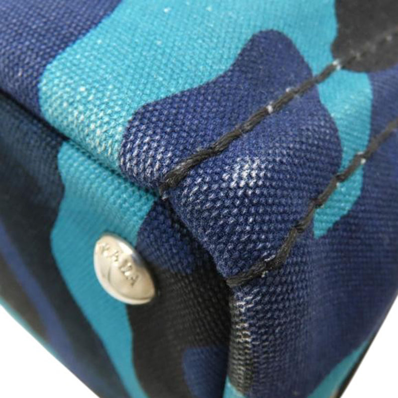 Small Canvas Canapa Logo Camouflage Satchel - Image 28