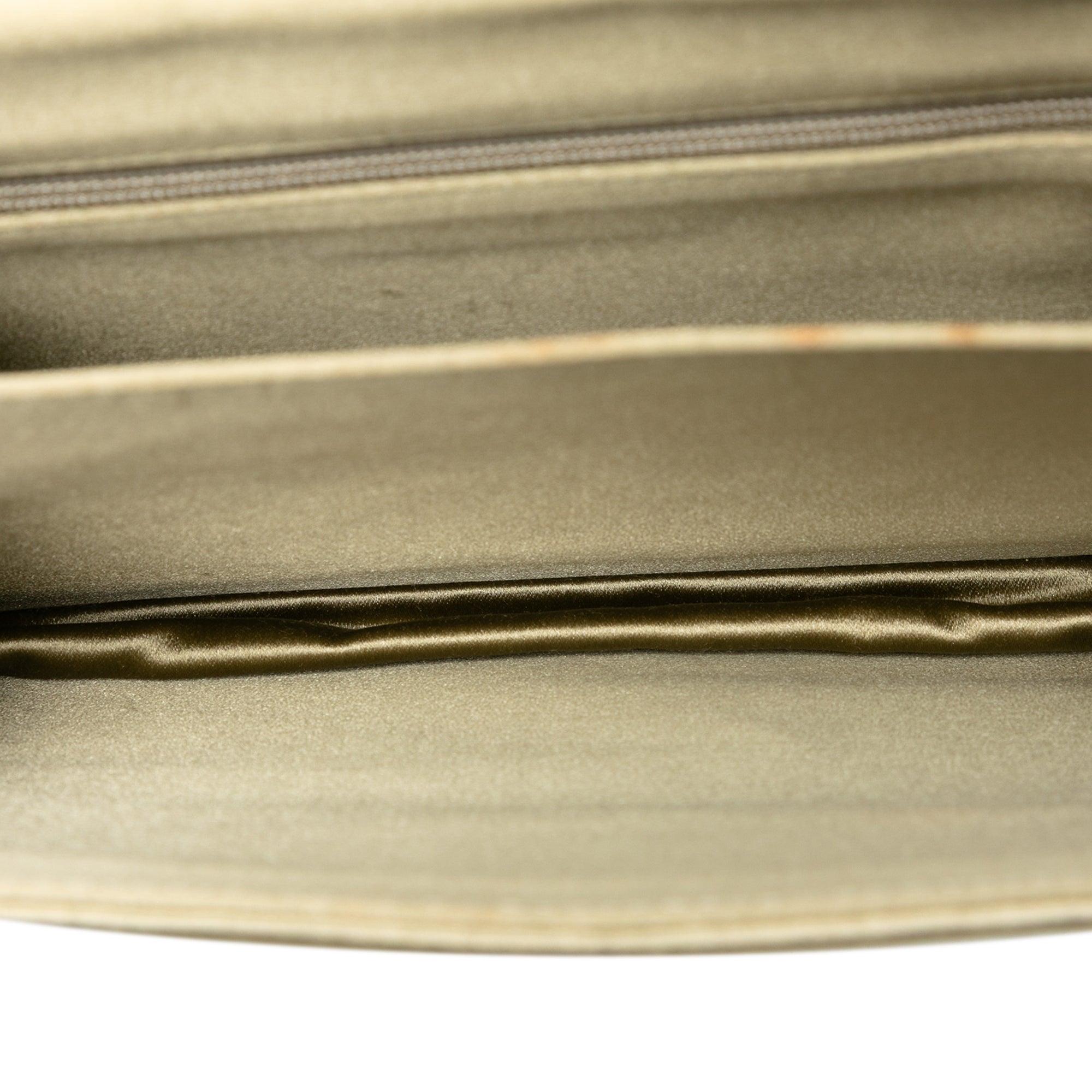Satin Intrecciato Flap Shoulder Bag - Image 4