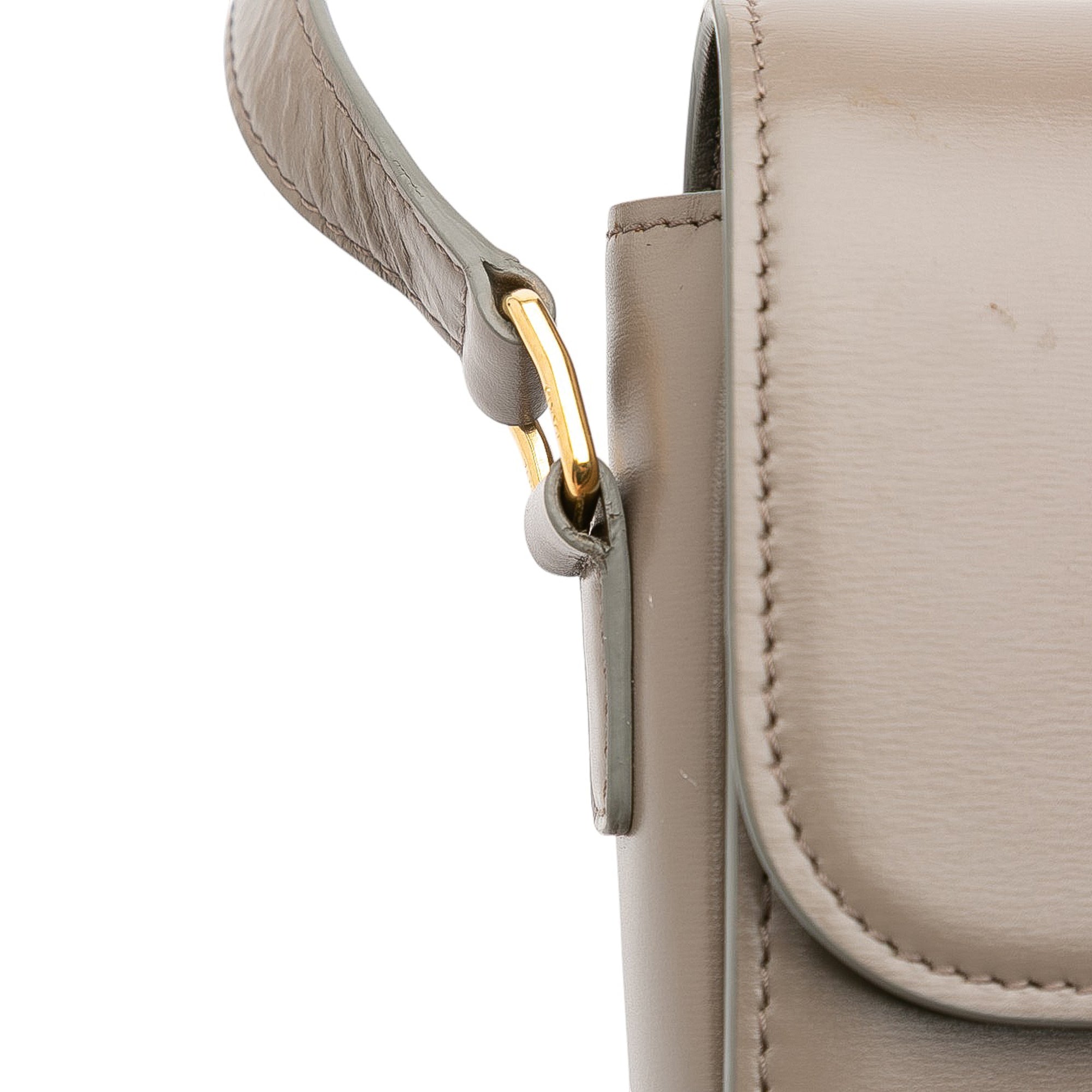 Teen Shiny Calfskin Triomphe Crossbody - Image 9