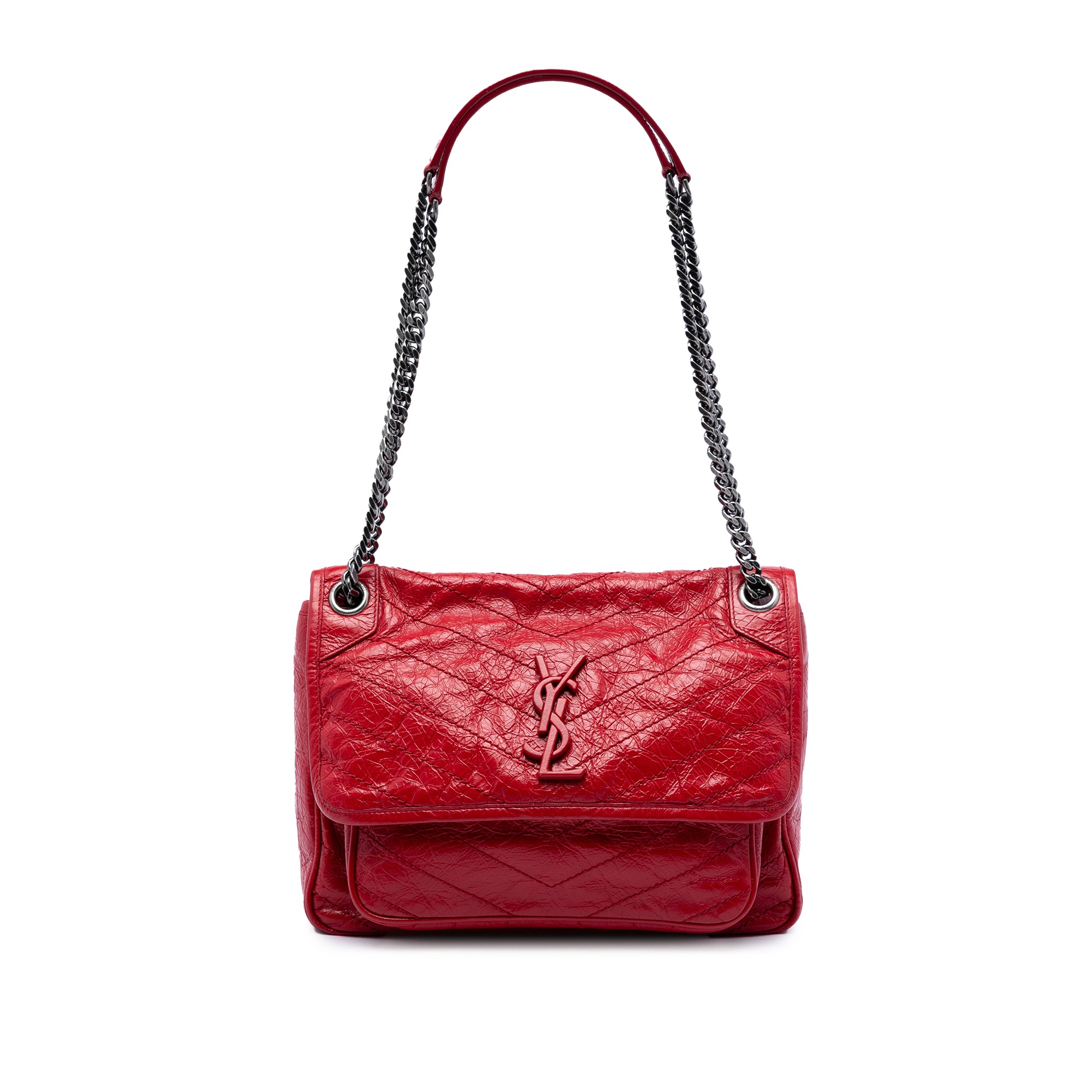 Medium Crinkled Calfskin Niki - Image 1