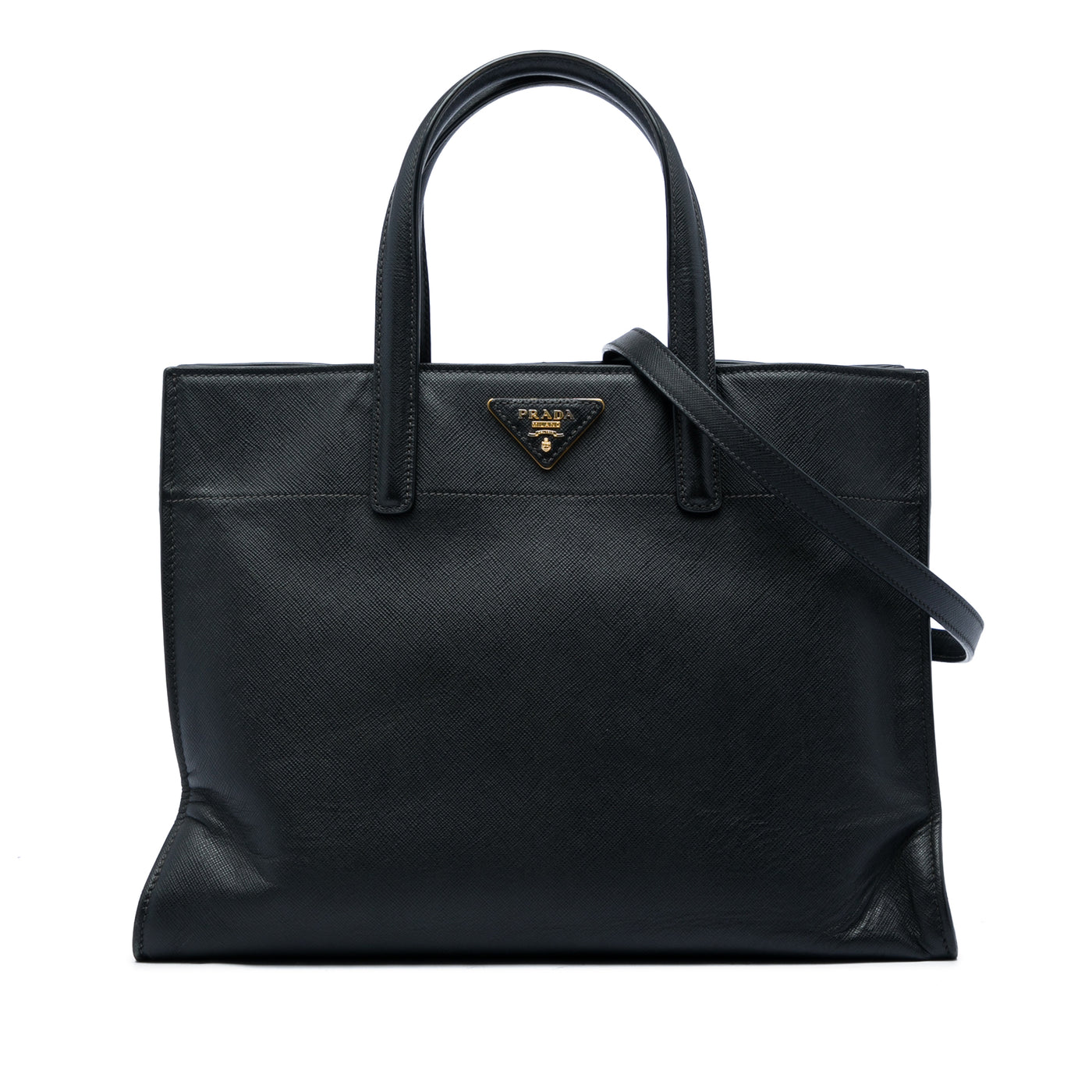Saffiano Soft Triple Pocket Tote - Image 1