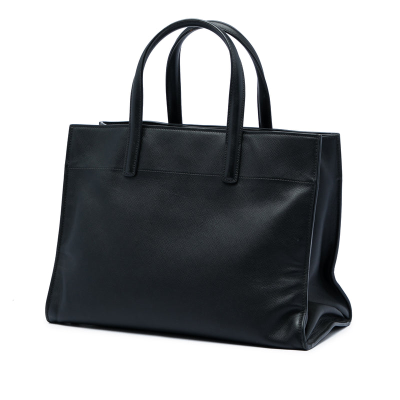 Saffiano Soft Triple Pocket Tote - Image 2