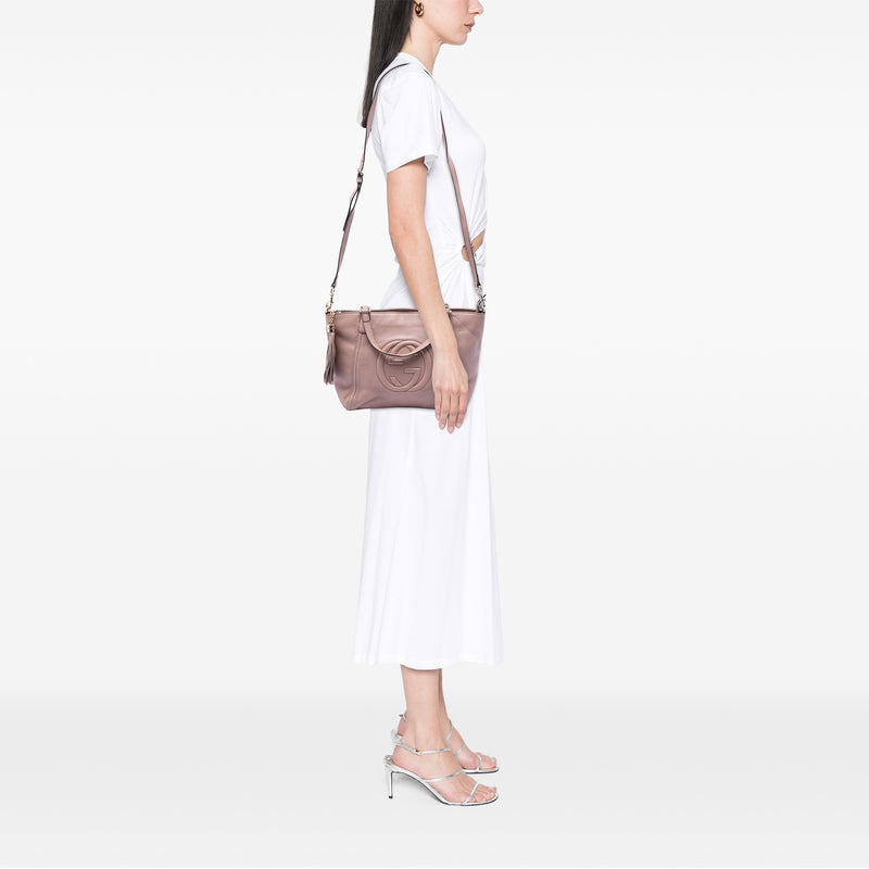 Small Calfskin Soho Cellarius Satchel - Image 7