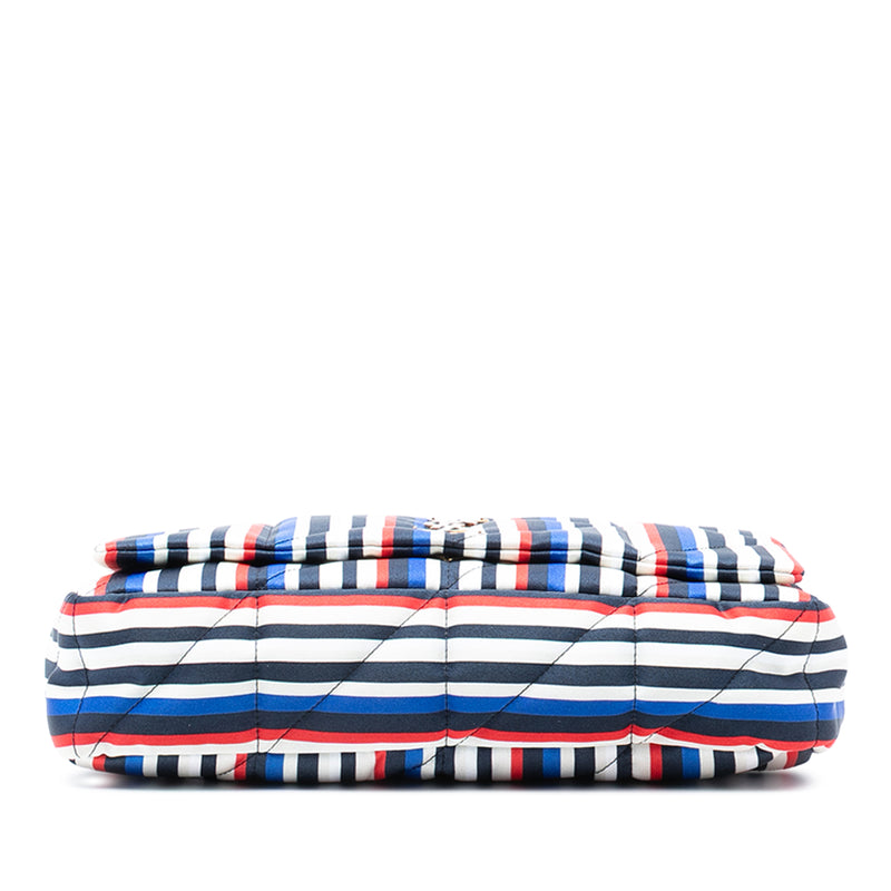 Medium Quilted Silk Carre Patchwork Jamie Shoulder Bag - Image 3