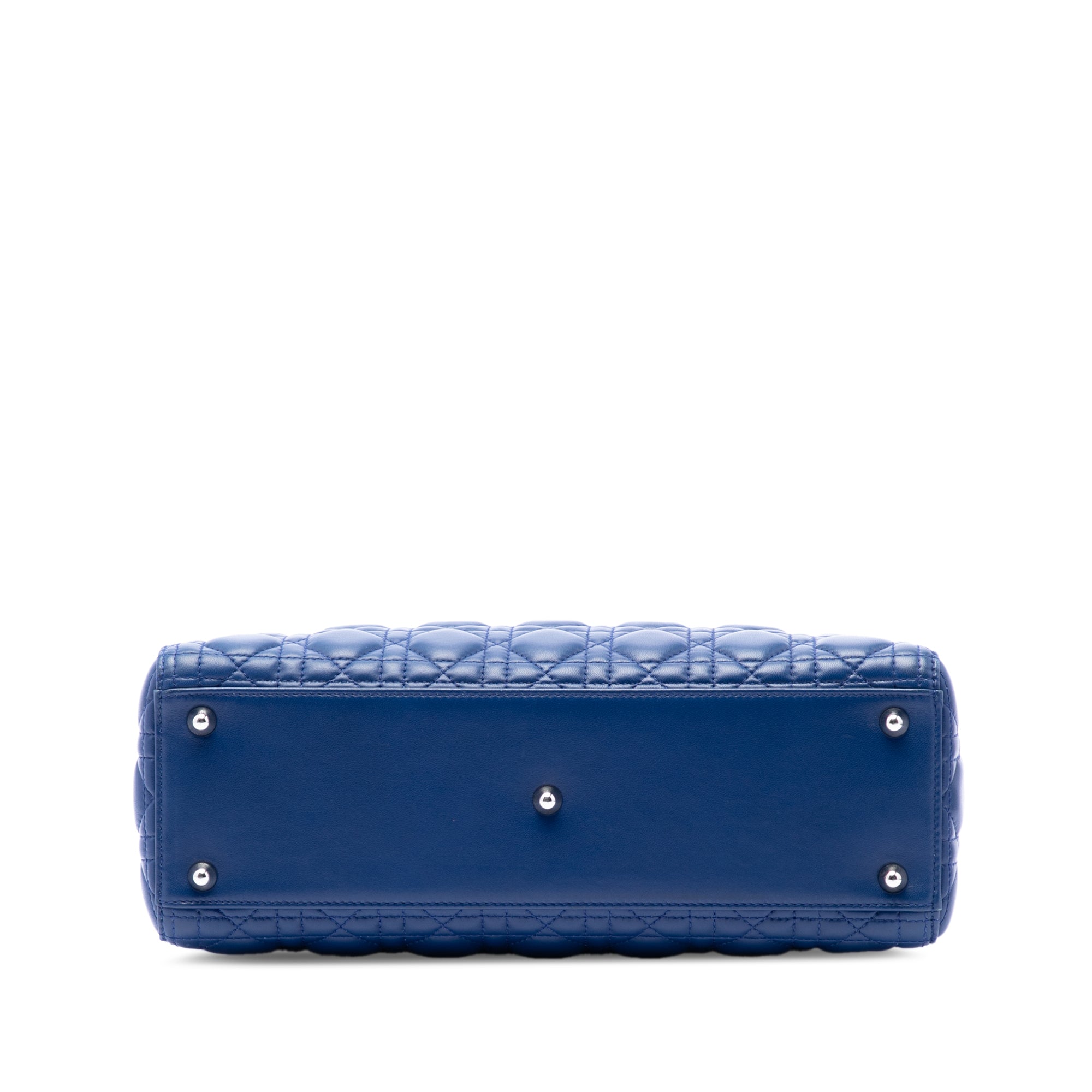 Large Lambskin Cannage Lady Dior - Image 3