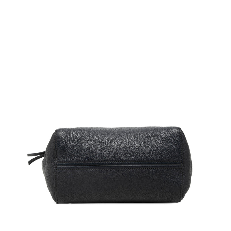 Goatskin Madras Front Pocket Satchel - Image 3