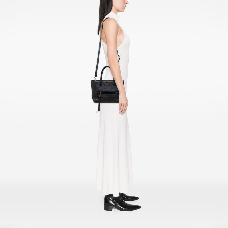 Goatskin Madras Front Pocket Satchel - Image 6