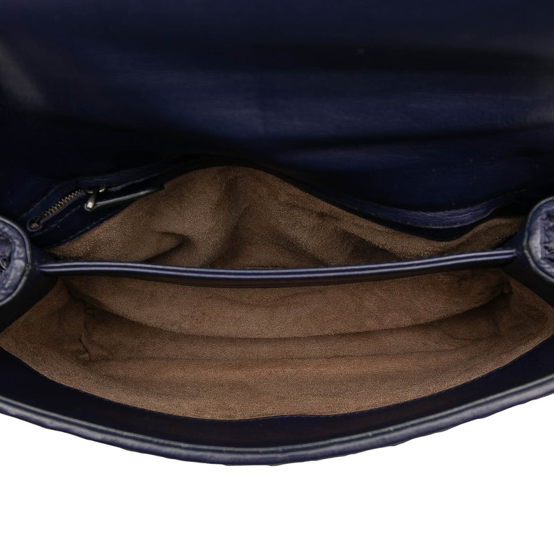 Small Nappa Intrecciato Boutis Olimpia Shoulder Bag - Image 4