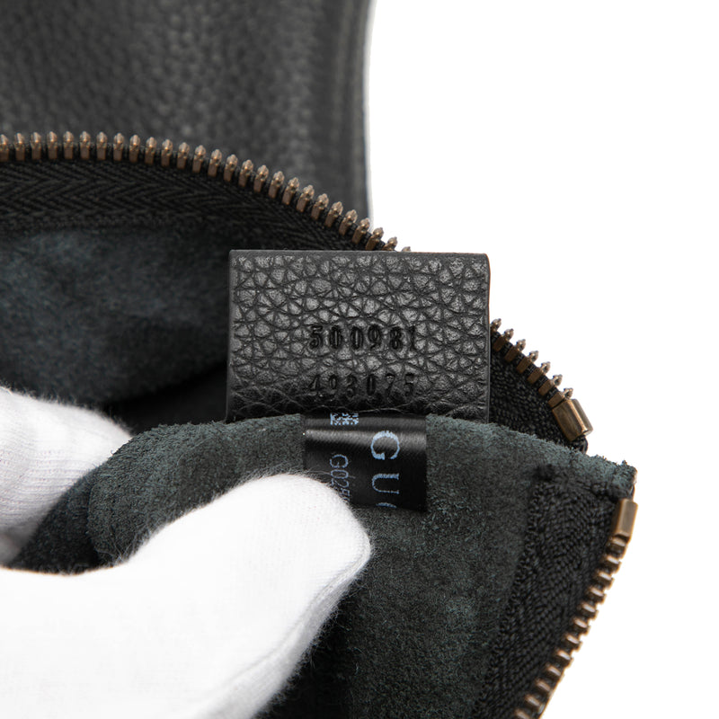 Medium Calfskin Logo Portfolio Clutch - Image 6