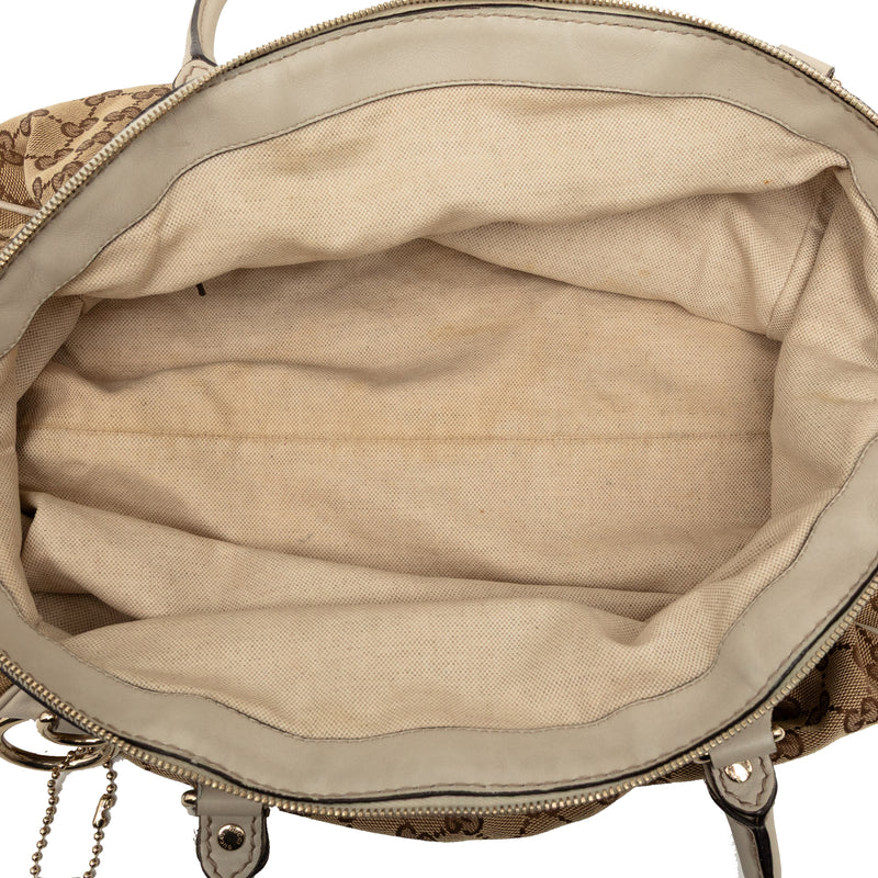 GG Canvas Sukey Satchel - Image 4