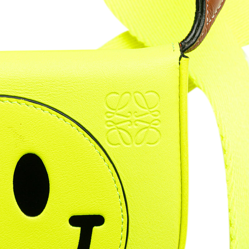 Small Smooth Calfskin Smiley Heel Crossbody - Image 9