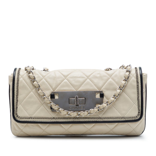 Quilted Aged Lambskin Reissue 2.55 East West Flap - Image 1