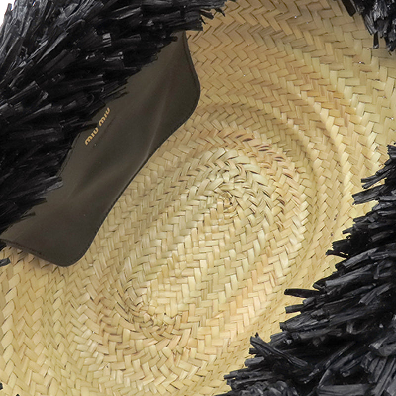 Raffia Basket Tote - Image 4