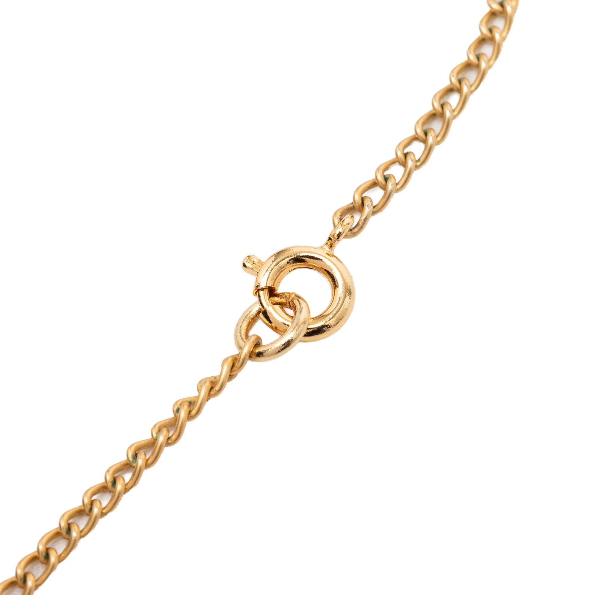 Gold Plated Enamel Coco Star Pendant Necklace - Image 4