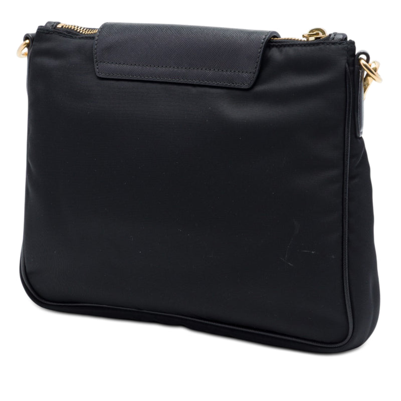 Saffiano Trimmed Tessuto Crossbody - Image 2