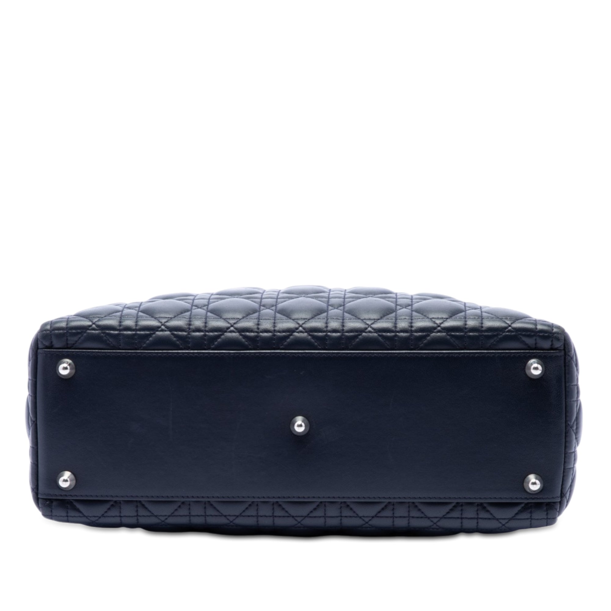 Large Lambskin Cannage Lady Dior - Image 3