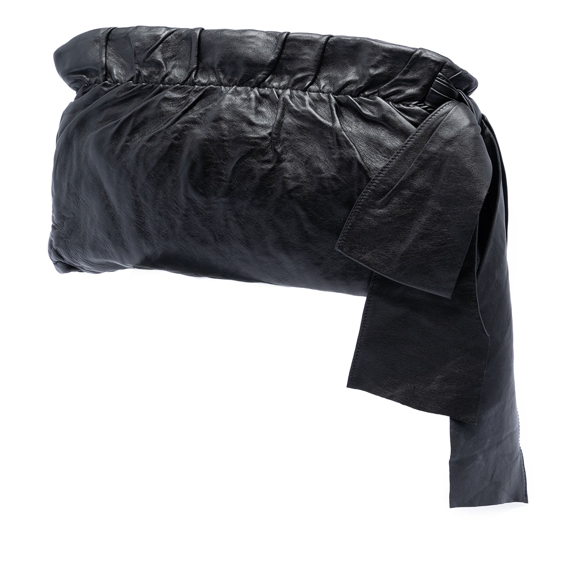 Nappa Antique Bow Clutch - Image 2