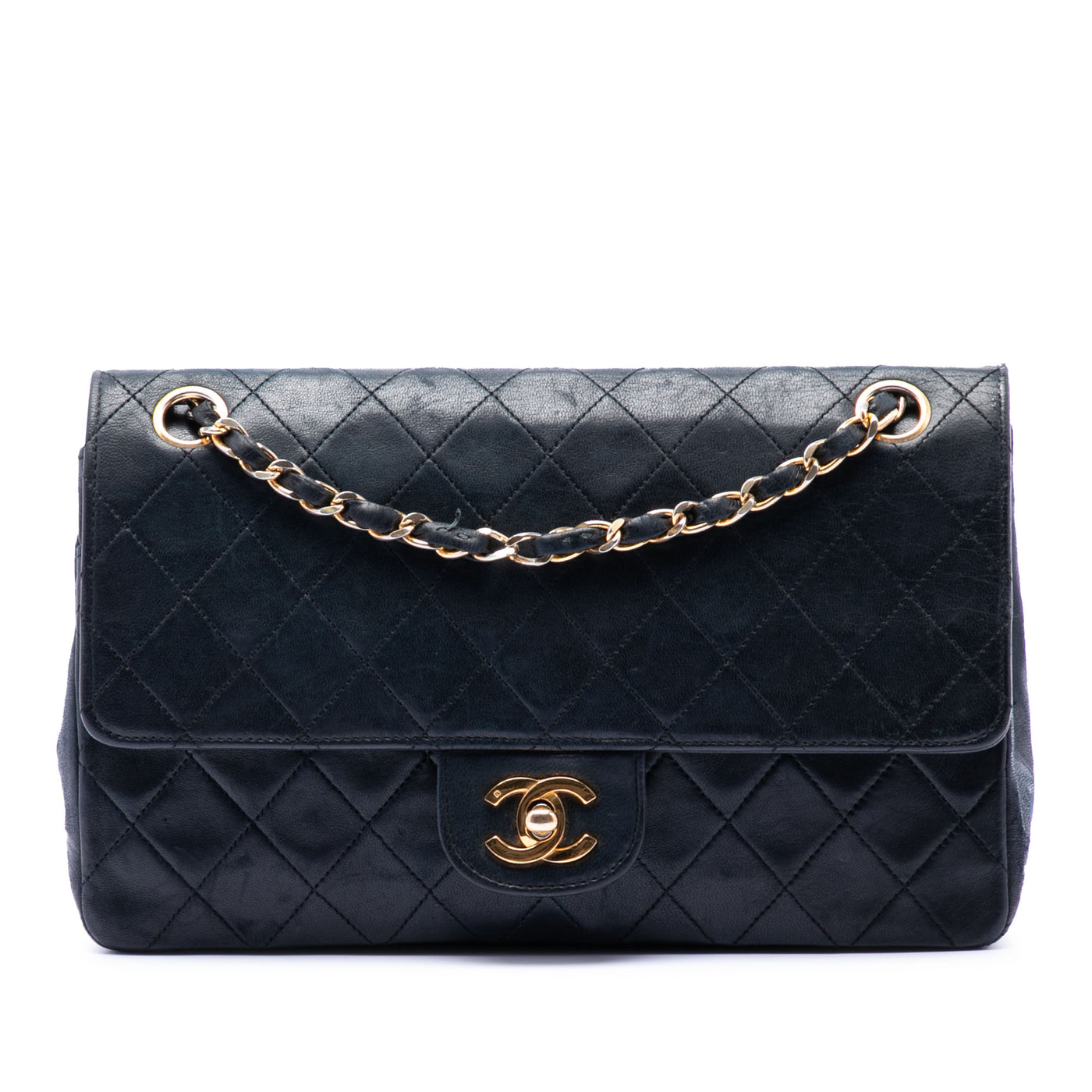 Medium Classic Lambskin Double Flap - Image 1
